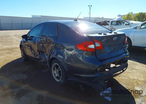 2012 Ford Fiesta S from USA, damaged, VIN 3FADP4AJXCM136784